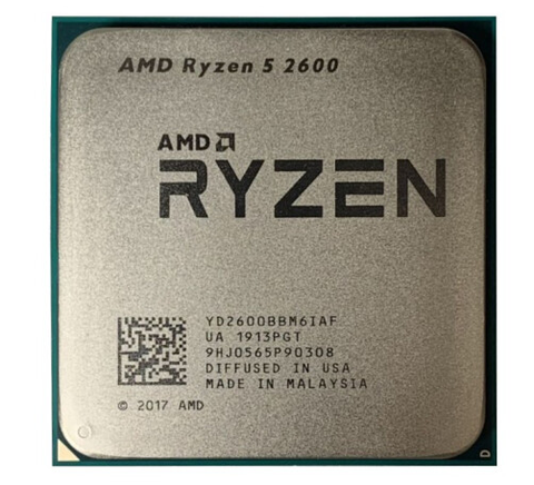 AMD-procesador de CPU AMD Ryzen 5 2600 R5 2600 3,4 GHz, seis núcleos, 12 hilos, YD2600BBM6IAF Socket AM4 ► Foto 1/1