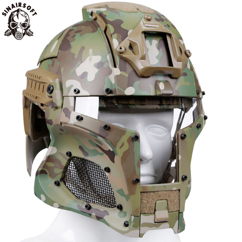 Carril lateral del casco táctico militar balístico NVG, Base de transferencia de cubierta, perilla de esfera, combate de Airsoft del ejército deportivo y máscara de Paintball ► Foto 1/6