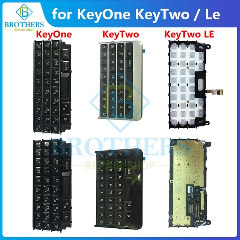 Teclado para BlackBerry Keytwo Key2 LE KeyOne DTEK70 Botón de teclado con Cable Flex de teléfono piezas de recambio negro prueba de Plata Superior ► Foto 1/6