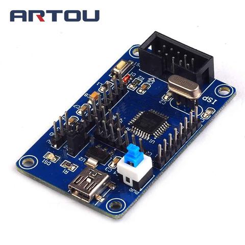 1 piezas Placa de desarrollo AVR ATmega88 Placa de desarrollo mínimos del sistema núcleo Placa de aprendizaje ► Foto 1/1