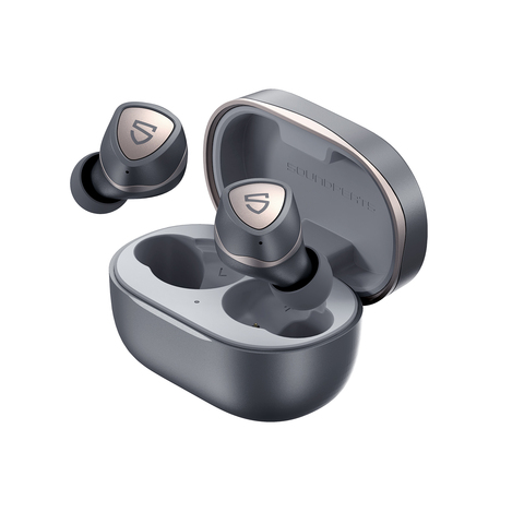 Soundpeats-auriculares inalámbricos con Bluetooth 5,2, dispositivo con chip QCC3040, APTX, CVC 8,0, reducción de ruido y duración de reproducción de 45H ► Foto 1/1