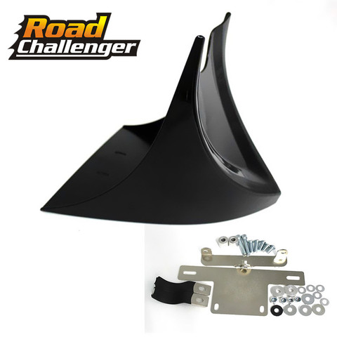 Para Harley KAWASAKI, Honda, Suzuki, Yamaha victoria Universal Chin frontal inferior Spoiler presa de aire carenado cubierta ► Foto 1/6