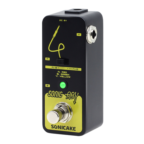 SONICAKE Sonic ABY cierto Byapss AB de línea de caja de Selector de Pedal de efectos QSS-11 ► Foto 1/6