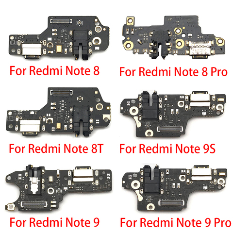 Cable flexible para Xiaomi Redmi Note 8 8T 9 9S Pro Mi 10T, Conector de clavija con micrófono, puerto de carga USB, nuevo ► Foto 1/4