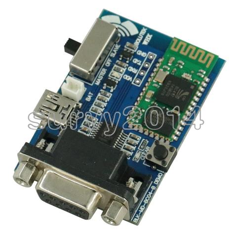 Adaptador serie RS232 Bluetooth, dispositivo de comunicación Master-Slave, 2 modos, 5V, Mini USB, Bluetooth, BC04-B de perfil de puerto serie ► Foto 1/4