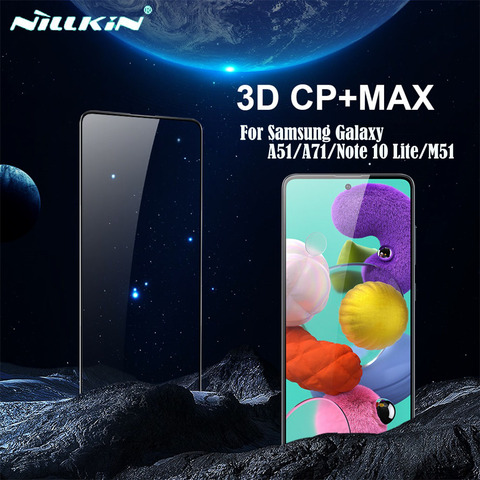 Nillkin-Protector de pantalla para Samsung Galaxy, película de vidrio templado de cobertura completa, 9H, 5G, M51, Note 10 Lite, 3D, CP + Max ► Foto 1/6