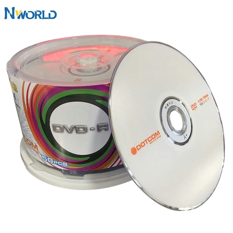 Discos de DVD DVD-R en blanco, discos de 4,7 GB, 16 GB, almacenamiento de datos, DVD ► Foto 1/6