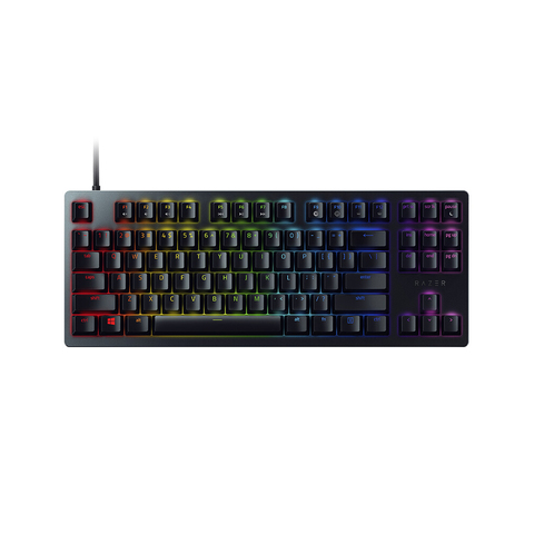 Razer Huntsman Tournament Edition-Teclado mecánico, interruptor óptico lineal para juegos, 87 teclas, retroiluminación RGB, teclado con cable ► Foto 1/6