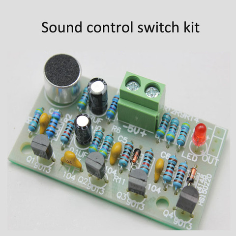 Kit de interruptor de captura activado por voz, piezas electrónicas de bricolaje, Kit de producción divertido, Kit de entrenamiento electrónico ► Foto 1/4