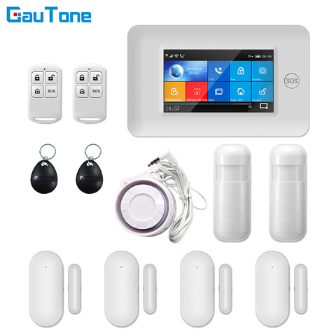 Sistema de alarma antirrobo PG106 WIFI + GSM GPRS, inalámbrico, para seguridad del hogar, aplicación remota, Host de alarma de Control para Android e iOS ► Foto 1/6