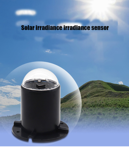 Sensor de irradiancia Solar, transmisor de 0-5V/0-10V/4-20MA/RS485, sensor de radiación solar meteorológica para exteriores ► Foto 1/4