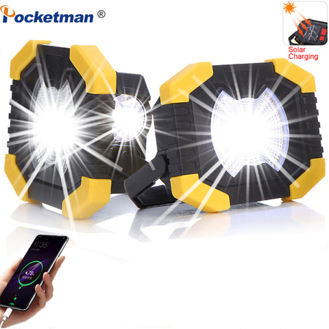 Foco Led portátil de 100W, 8000lm, superbrillante, recargable, para acampar al aire libre ► Foto 1/6