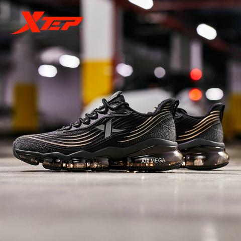 Xtep aire MEGA hombres aire corriendo zapato transpirable zapatillas de correr para hombre Atlético zapatos de comodidad de la luz al aire libre zapatillas de deporte 881319119072 ► Foto 1/6