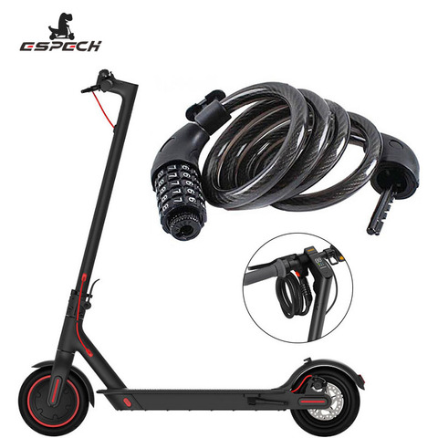 Bloqueo de código portátil antirrobo para Ninebot MAX G30 KickScooter para xiaomi m365/m365 pro candado de scooter eléctrico accesorios de bicicleta ► Foto 1/6