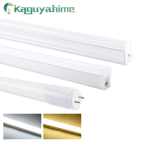 Kaguyahime T5 tubo LED T8 lámpara 30cm 60cm integrado luces 6W 10W 220V T5 luz lámpara de iluminación 300mm 600 LED fluorescente de mm Tubo ► Foto 1/6