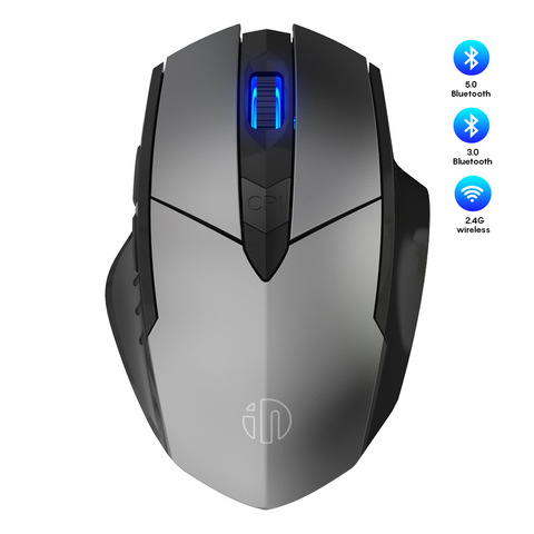 Ratón inalámbrico con Bluetooth para juegos electrónicos, mouse de escritorio para casa, oficina general, tres modos ► Foto 1/5