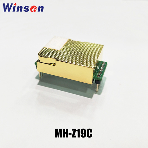 Winsen-Sensor de MH-Z19C NDIR CO2 de alta sensibilidad, bajo consumo de energía, Sensor de dióxido de carbono, salida UART PWM, larga vida útil, 1 Uds. ► Foto 1/6