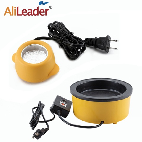 Alileader-pegamento caliente para extensiones de cabello, olla de fusión de queratina, sin pegamento, 50G, Kit profesional de extensión de salón ► Foto 1/6