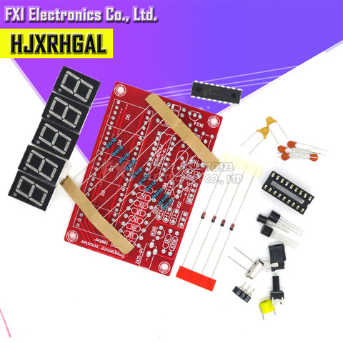 Kits de bricolaje de 1Hz-50MHz, medidor de frecuencia de oscilador de cristal, Contador, probador Digital LED, 80X53mm/3,15X2,09 pulgadas, PCB ► Foto 1/2