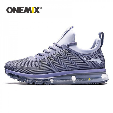 ONEMIX-Zapatillas deportivas transpirables para hombre y mujer, zapatos Unisex para correr, con cojín de aire, para deportes al aire libre, con cordones, para trotar, novedad de 2022 ► Foto 1/1