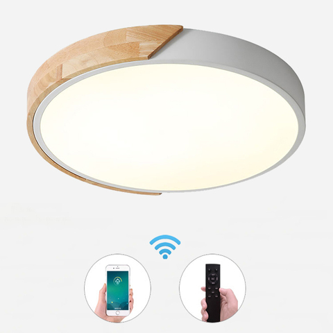 Luz Led de techo moderna para habitación de niños, lámpara