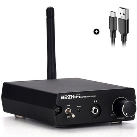 HIFI CSR8675 tecnología APTX HD tecnología LDAC AAC inalámbrica Bluetooth 5,0 receptor ES9038Q2M DAC decodificación 24BIT 96KHZ 3,5 M Coaxial RCA ► Foto 1/5