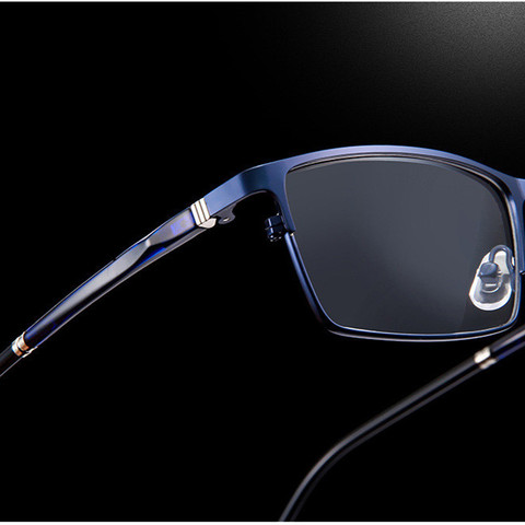 Montura de gafas para hombre, gafas ópticas de titanio puro, gafas graduadas, montura completa, marco de metal de gafas, montura de gafas ► Foto 1/6