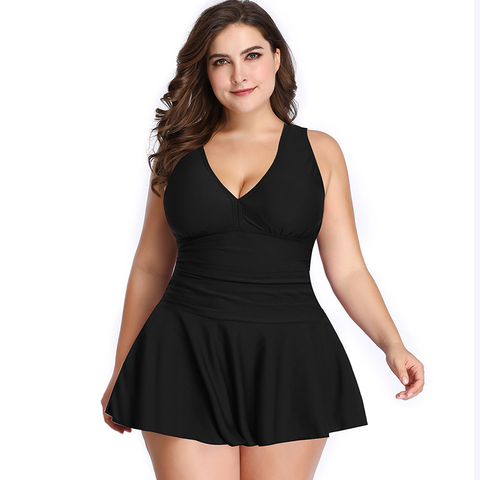 Traje de baño de talla grande Tankini para mujer, traje de baño a rayas 2022, conjunto de Tankinis, dos piezas, traje de baño grande s-5XL ► Foto 1/6