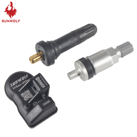 Sensor de presión de neumáticos TPMS programable, dispositivo Universal, programable, con programa de herramientas para Autel Sunwolf, 315 433MHz ► Foto 1/5