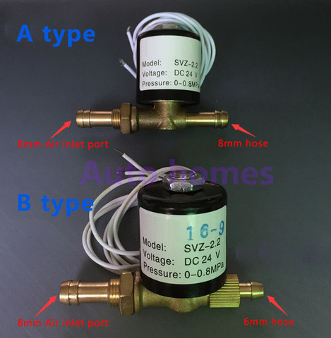 VZCT-máquina de soldadura en arco de argón, válvula solenoide de 2 posiciones de 2 vías, máquina de alimentación de alambre SVZ-1.5/2,2/2,5/3,5/5 ► Foto 1/5