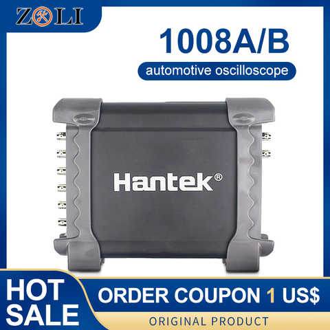 Hantek 1008A/1008B 8 Channel PC USB Auto Scope/DAQ/8CH generador 8 canales de diagnóstico automotor del osciloscopio en venta 1008B ► Foto 1/6