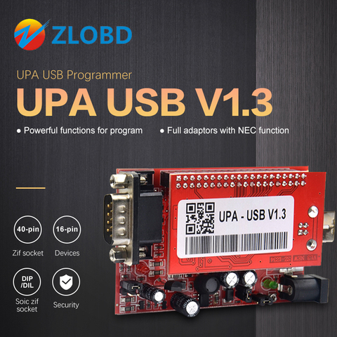 UPA Oversea Warehouse nueva llegada UPA Usb programador de diagnóstico-Herramienta de UPA-USB ECU programador UPA USB V1.3 con adaptador completo UPA ► Foto 1/6