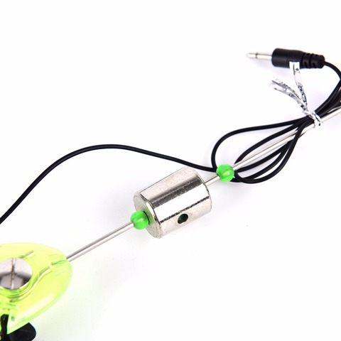 1 unids/lote nuevo llegada pesca carpa alarma de mordedura de Pesca Swinger LED indicador luminoso herramientas de pesca duraderas 24,5 cm/9,6