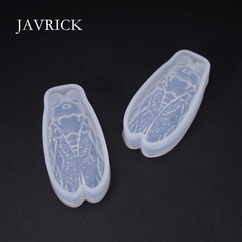 Molde de silicona epoxi de cristal con forma de cigarra, bricolaje, joyería hecha a mano dije, molde artesanal, accesorios para colgantes, herramienta de fabricación de joyería ► Foto 1/6