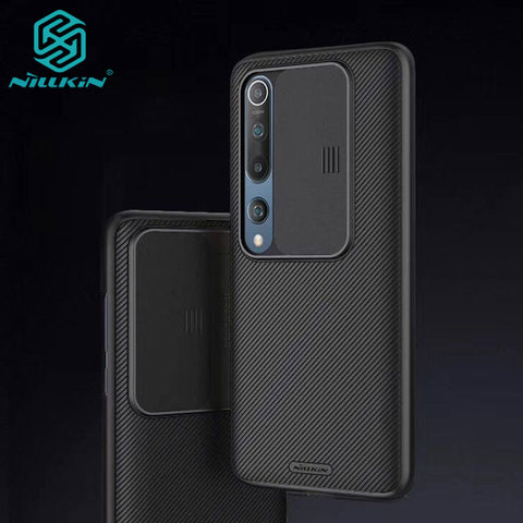 Xiaomi Mi 10 Funda Nillkin cámara con lente deslizante funda protectora para Xiaomi Mi 10T Lite Pro 5G Mi10 Ultra Funda ► Foto 1/6