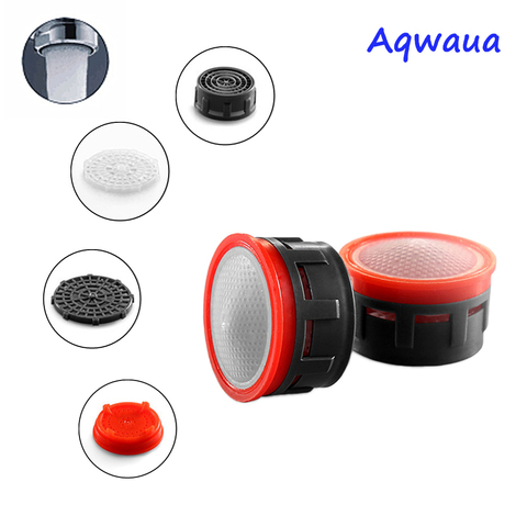 Aqwaua-grifo de ahorro de agua, aireador de 4L/minuto, 24mm/22mm, accesorios de filtro de boca burbujeador, accesorio de parte central para grúa ► Foto 1/6