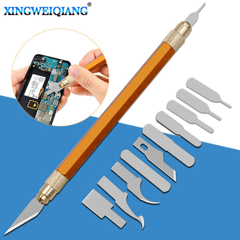 Kit de reparación de teléfono móvil, cuchilla de desmontaje de CPU, cuchillo de limpieza de pegamento ► Foto 1/6