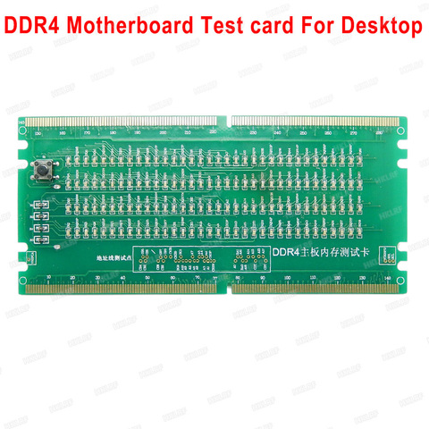 Ranura de memoria de escritorio DDR2 DDR3 DDR4, tarjeta de prueba de SO-UDIMM, probador de reparación de la placa base DDR4 ► Foto 1/6