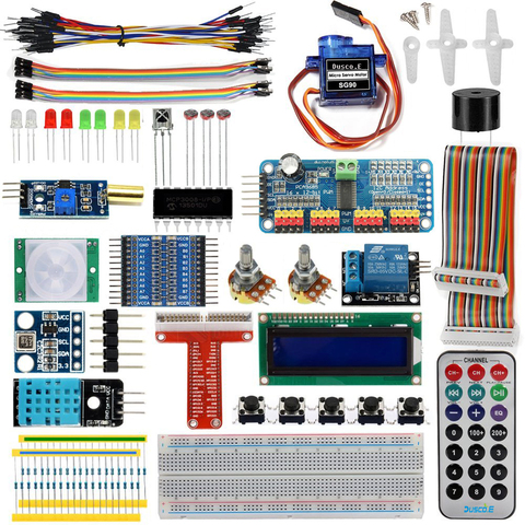 Kit de iniciación Super para Raspberry Pi 4, modelo B, conjunto de aprendizaje electrónico RPi, Pi 3B + 3A + 2B 1B + 1A + Zero W + principiantes ► Foto 1/6