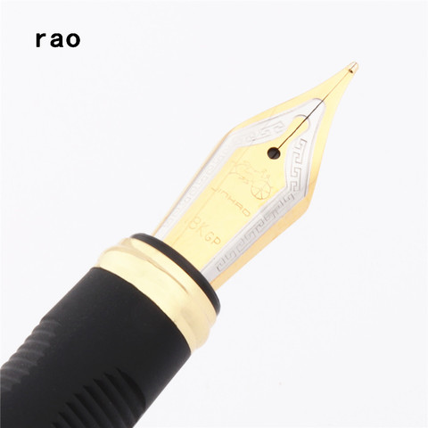 Jinhao-pluma estilográfica de punta de oro medio X450, pluma estilográfica de alta calidad para escuela, estudiante, oficina, papelería, bolígrafos de tinta ► Foto 1/6