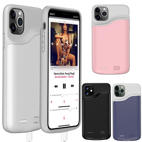 Araceli-funda para cargador de batería para iphone 11, 11 Pro, 11 Pro, Max, 6000 Mah ► Foto 1/6