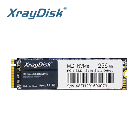 XrayDisk-unidad de estado sólido M.2 SSD M2 256gb PCIe NVME, 128GB, 512GB, disco duro interno 2280 para ordenador portátil y de escritorio ► Foto 1/6