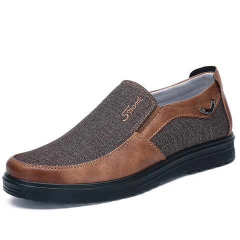 Calzado de tela a la moda para Hombre talla 38-48 gran oferta de Zapatos de malla transpirable para Hombre ► Foto 1/6