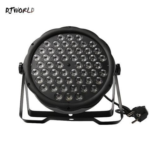 Djworld-Par plano de luces LED de 54x3W RGB, iluminación de Color estroboscópica DMX 512, efecto de escenario, para Dj, Fiesta Disco, boda, Bar, escenario, fiesta y TV ► Foto 1/6