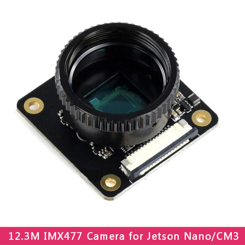 Cámara con Sensor IMX477 para Nvidia Jetson Nano, Raspberry Pi CM3/CM3 +/CM3 Lite, lente de montaje C/CS de alta calidad, 12,3 M ► Foto 1/1