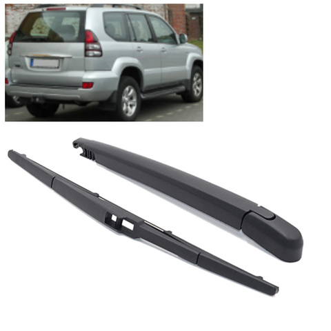 Escobilla de limpiaparabrisas trasero de coche, escobilla de 16 pulgadas para ventana trasera, brazo para Toyota Land Cruiser Prado J120, accesorios para coche ► Foto 1/3