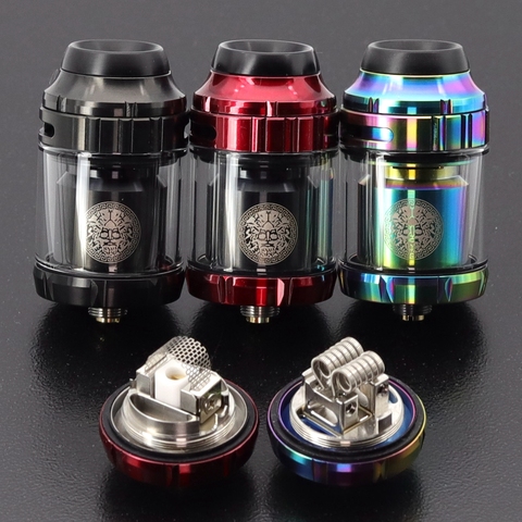 Zeus X-Tanque RTA con cubierta para cigarrillo electrónico, modificación para vapeador, atomizador, con doble bobina, 25mm diámetro, 3,5 ml y 4,5 ml, Zeus X Mesh ► Foto 1/6