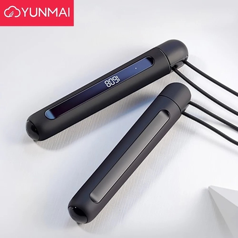 Cuerda de saltar inteligente Xiaomi mijia YUNMAI, cuerda de saltar para entrenamiento, grabación de datos, recargable por USB, cuerda de saltar resistente al desgaste ajustable ► Foto 1/6