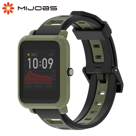 Correa de muñeca para Huami Amazfit Bip S, correa de reloj de 20mm, pulsera protectora para Amazfit Bip 1S, funda protectora para Bip S ► Foto 1/6