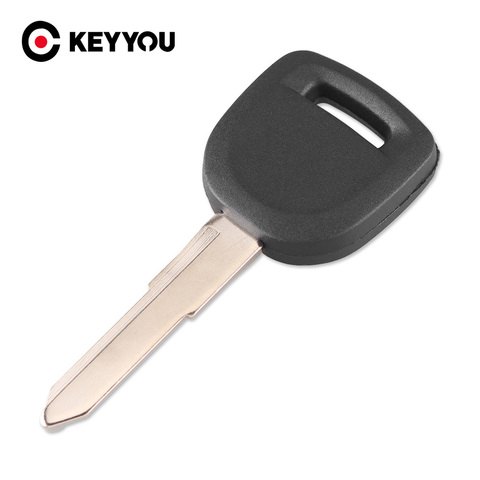 KEYYOU-carcasa de llave transpondedor para Mazda 2, 3, 5, 6, MX5, RX8, hoja derecha sin cortar, reemplazo de carcasa Fob sin Chip ► Foto 1/6